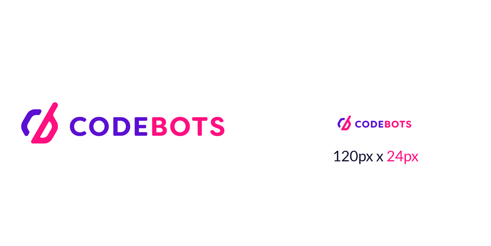 Codebots inline min size logo